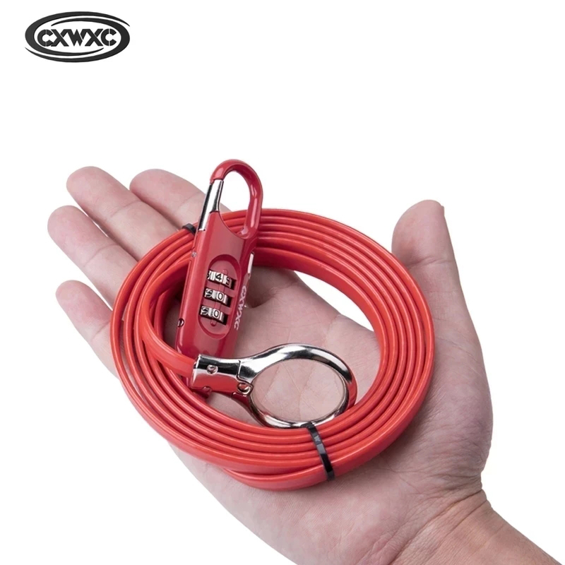 Cable Lock Flexible - Fiets Draagbaar Wachtwoord Slot 1.8 Meter