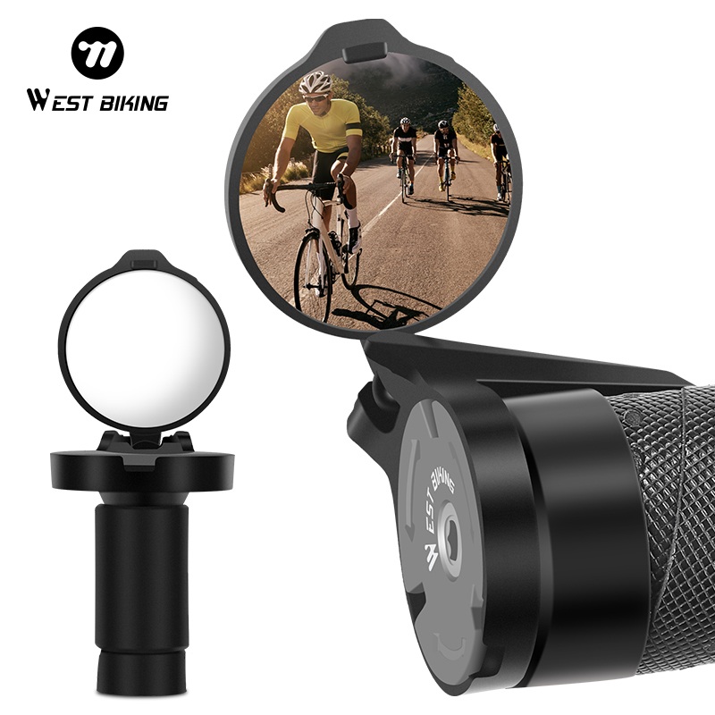 Mirror Handlebar Convex - WEST BIKING HD Fiets achteruitkijkspiegel Universele