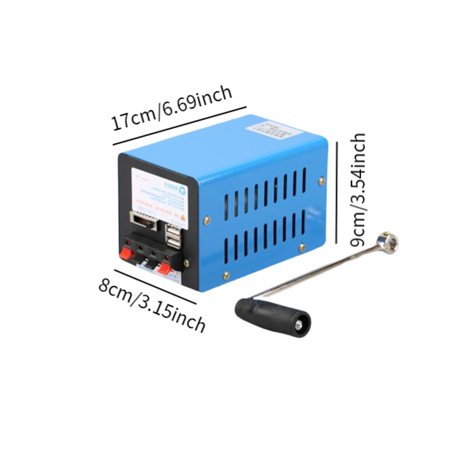 Usb Charger Dynamo - Huishoudelijke handaangedreven dynamo USB-oplader voor op