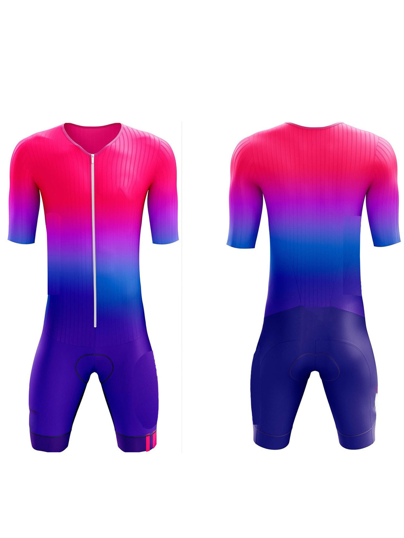 Cycling Commuter Trousers - Team Triathlon Pak Heren Wielertrui Schaatspak