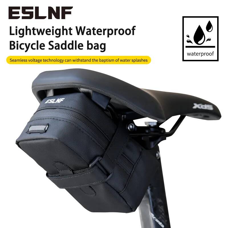Saddle Bag Under Seat - ESLNF Waterdichte Onderzadel Mini Achterzadeltas Fietszadeltas
