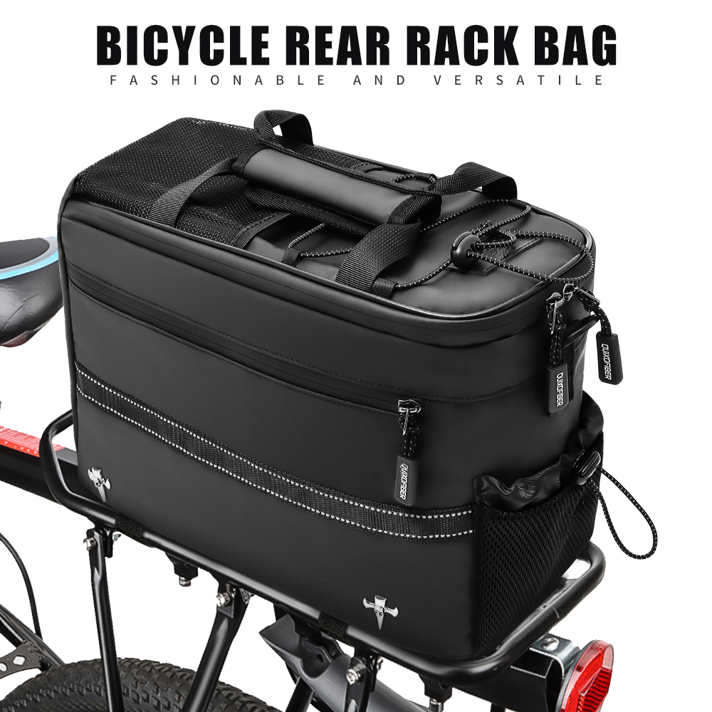 Cycling Commute Distance - Fietsbagagezak achterop de fiets Waterdicht Grote