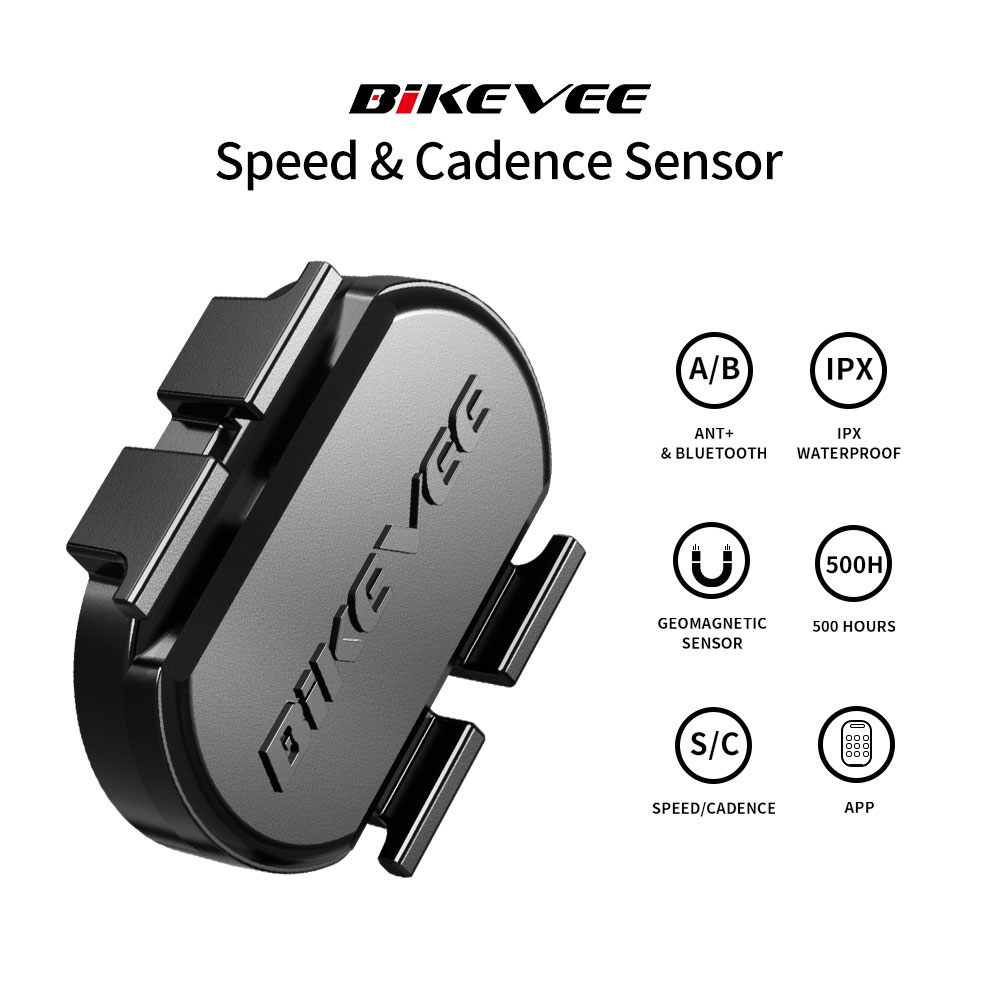 Cycling Commute - Bikevee Universele cadans- en snelheidssensor voor