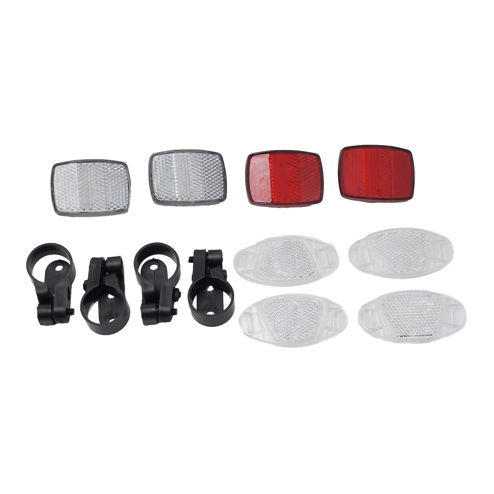 Spoke Reflector Set - Verbeterde zichtbaarheid voor- en achterwielspaakreflectorenset met