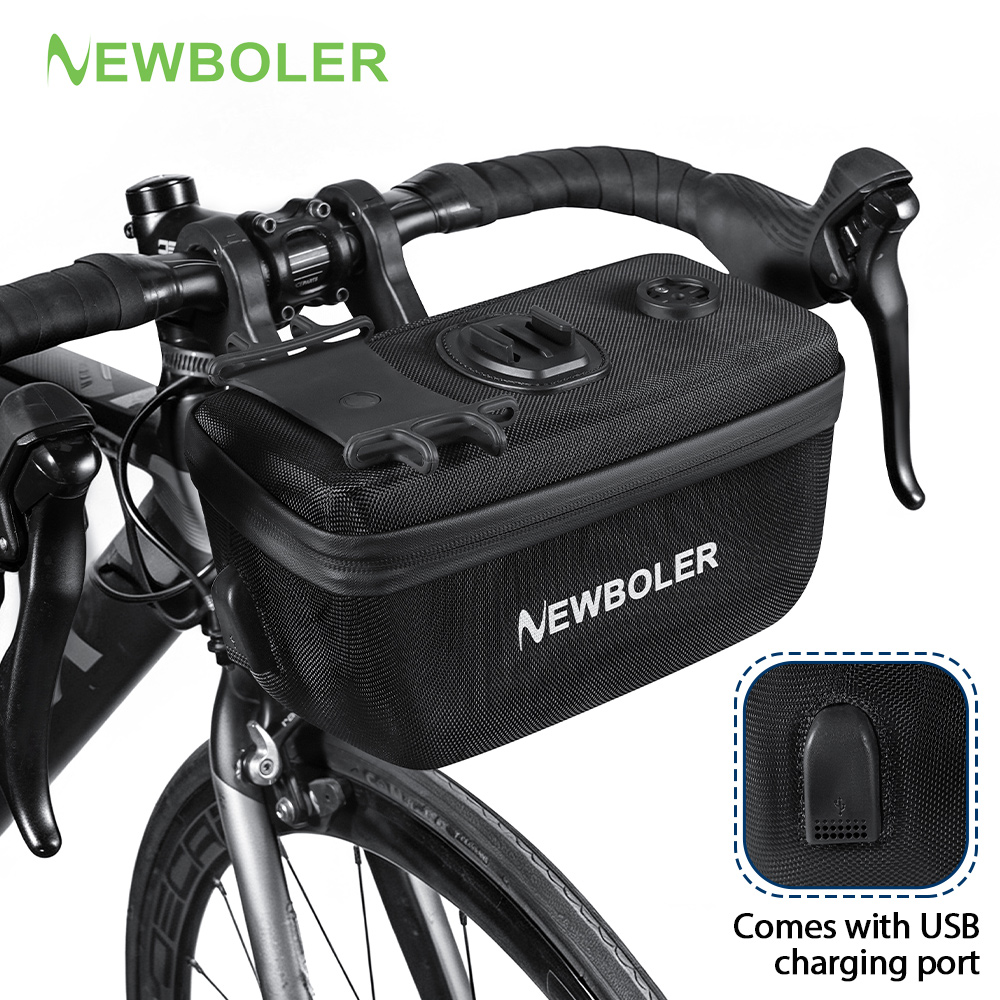 Cycling Commuter Backpack Waterproof - NEWBOLER Multifunctionele Fietsvoortas 4IN1 Waterdichte Fietsstuurtas