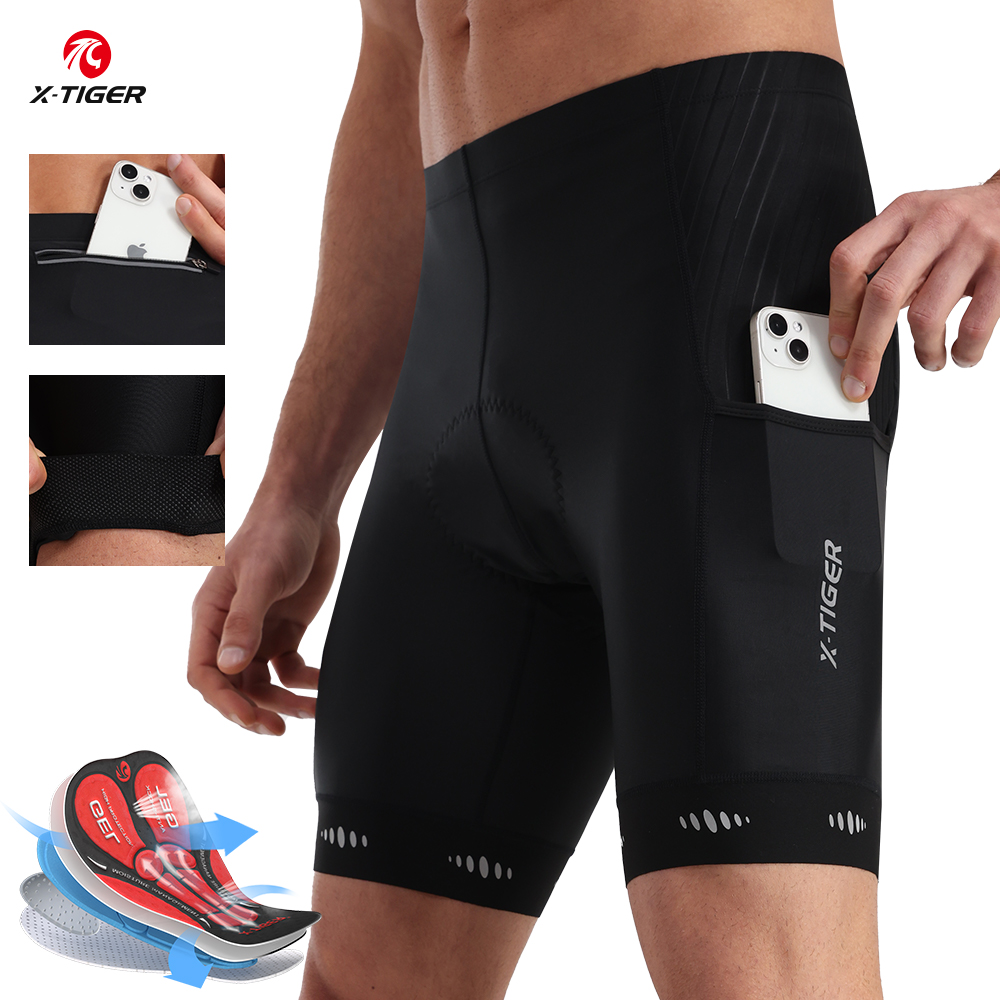 Cycling Commuter Pants - X-TIGER heren fietsbroek met rugzak 5d