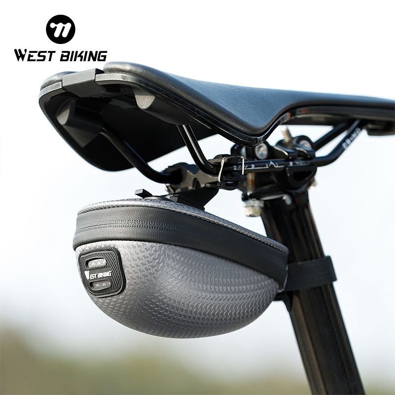 Saddle Bag Under Seat - WEST BIKING Mini Draagbare Fietszadeltas Waterdichte