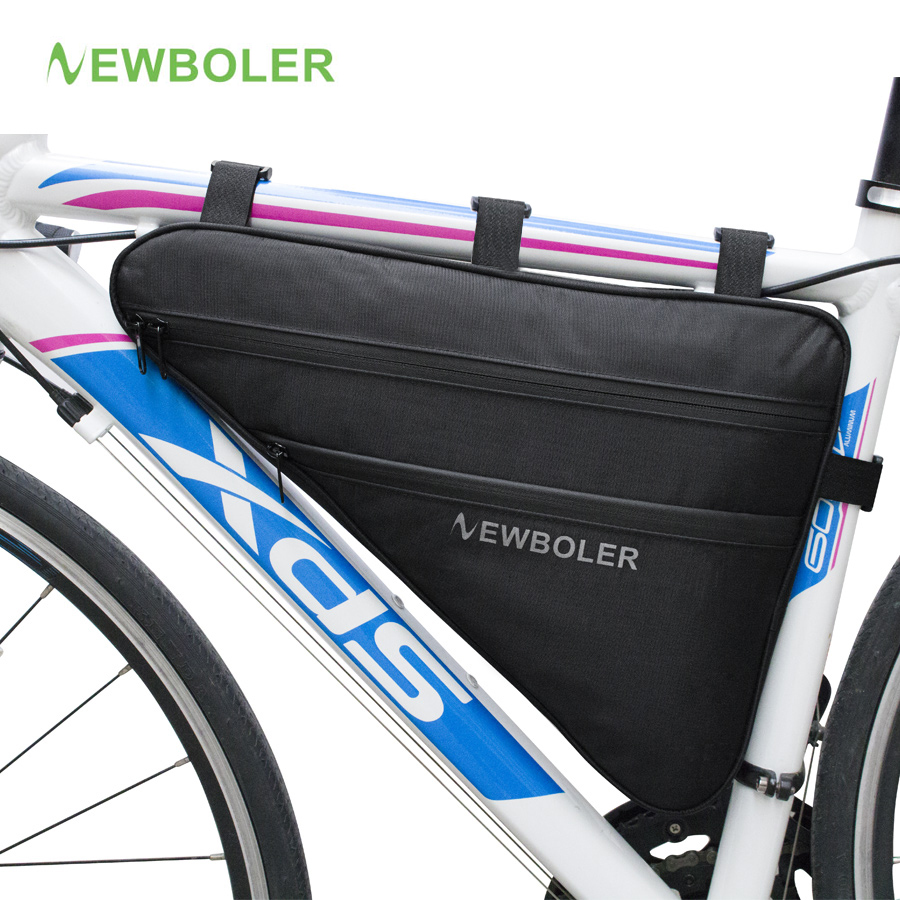 Cycling Commuter Backpack Waterproof - NEWBOLER Grote Fiets Driehoek Tas Fietsframe