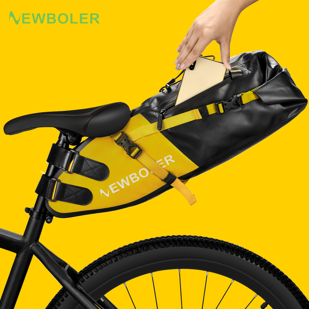 Cycling Commuter Backpack Waterproof - NEWBOLER Fietstas Waterdicht 13L Grote Capaciteit