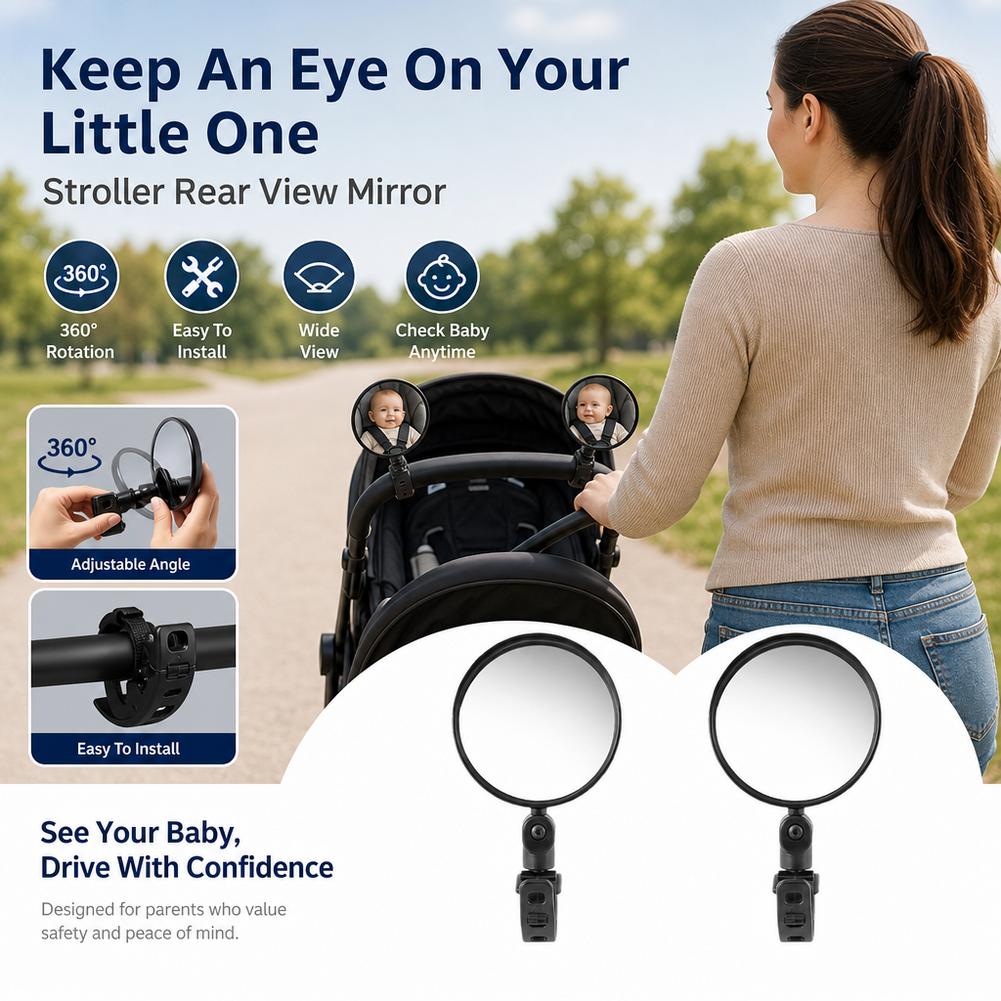 2 stuks fietsspiegel verstelba - Mirror Handlebar Convex recensie en prijs