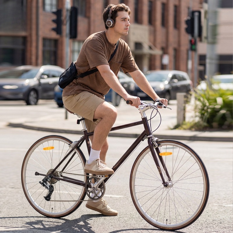 Fiets met platte stuur, racefi - Cycling Commute Speed recensie en prijs