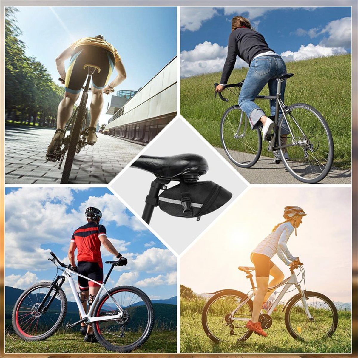 B72ABG 2-pack fietstas, fietst - Saddle Bag Under Seat recensie en prijs