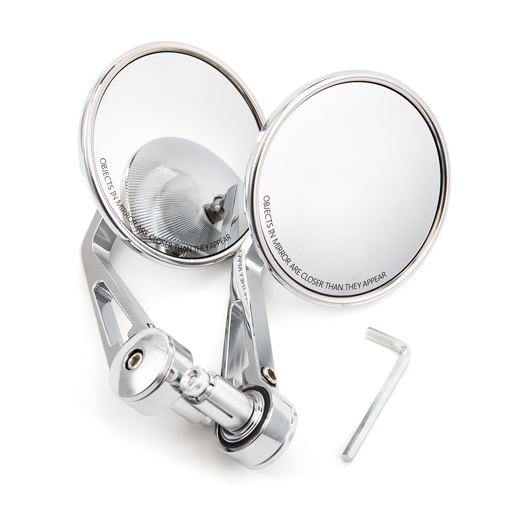 Evomosa Motorcycle Chrome Conv - Mirror Handlebar Convex recensie en prijs