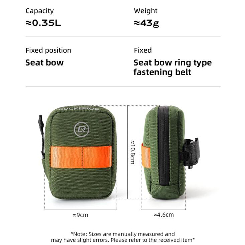 Mini-fietszadeltas Draagbare f - Saddle Bag Under Seat recensie en prijs