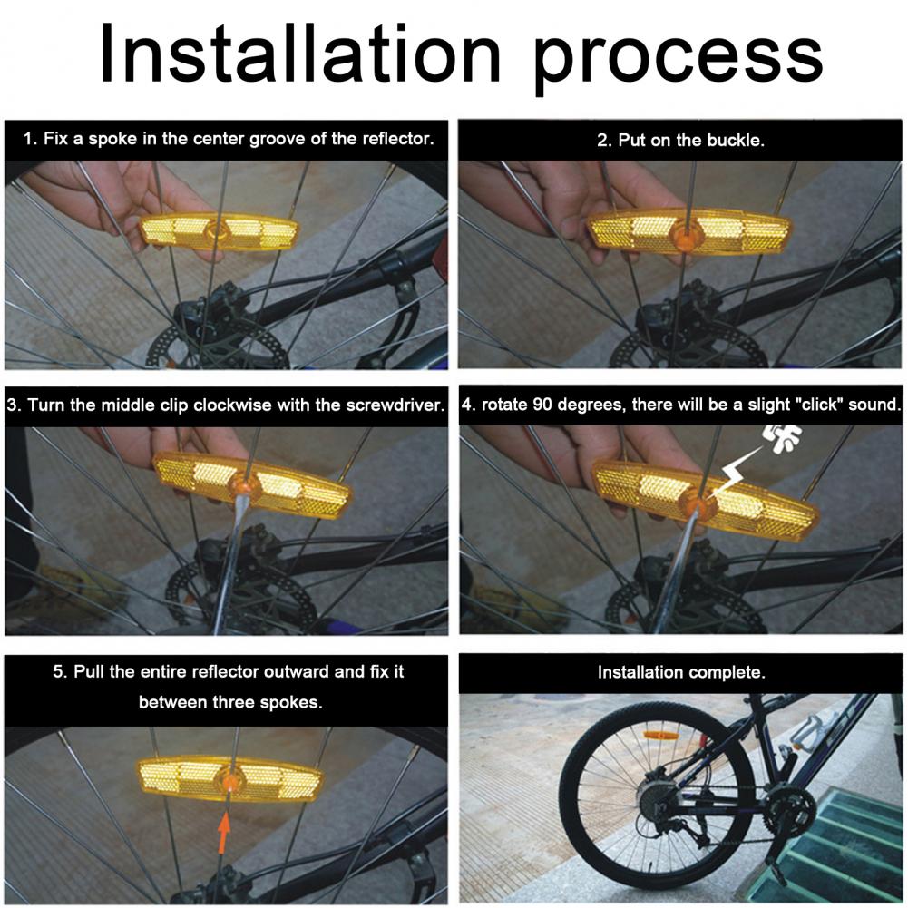 Fietswaarschuwingsreflector Fi - Spoke Reflector Set recensie en prijs