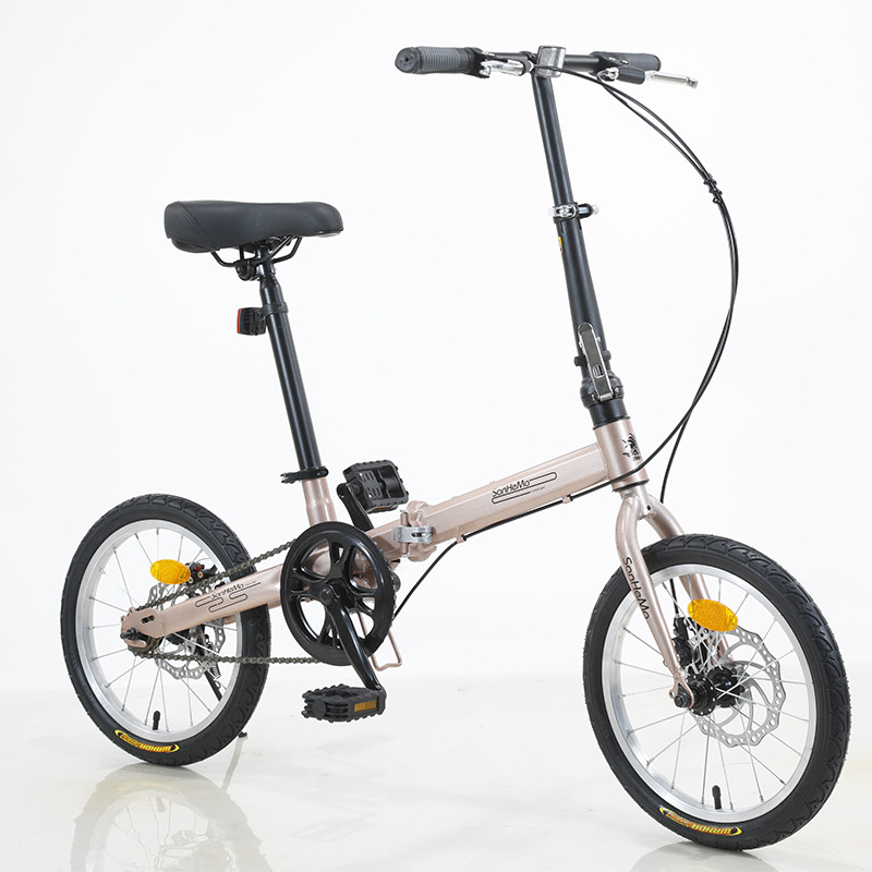 Sanhema 16 inch vouwfiets met  - Cycling Commute Speed recensie en prijs
