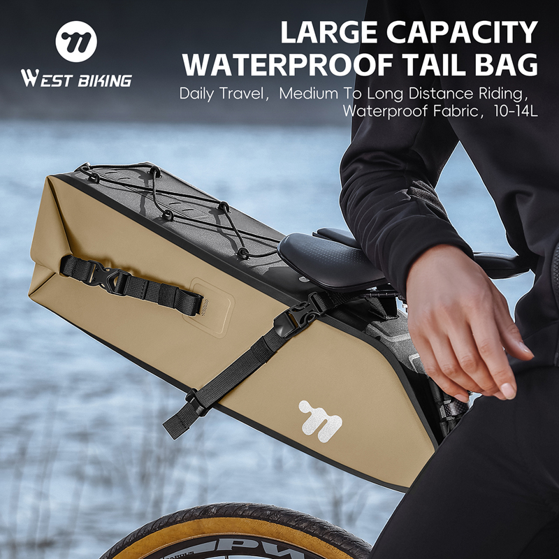 WEST BIKING Fietszadeltas Grot - Saddle Bag Under Seat recensie en prijs