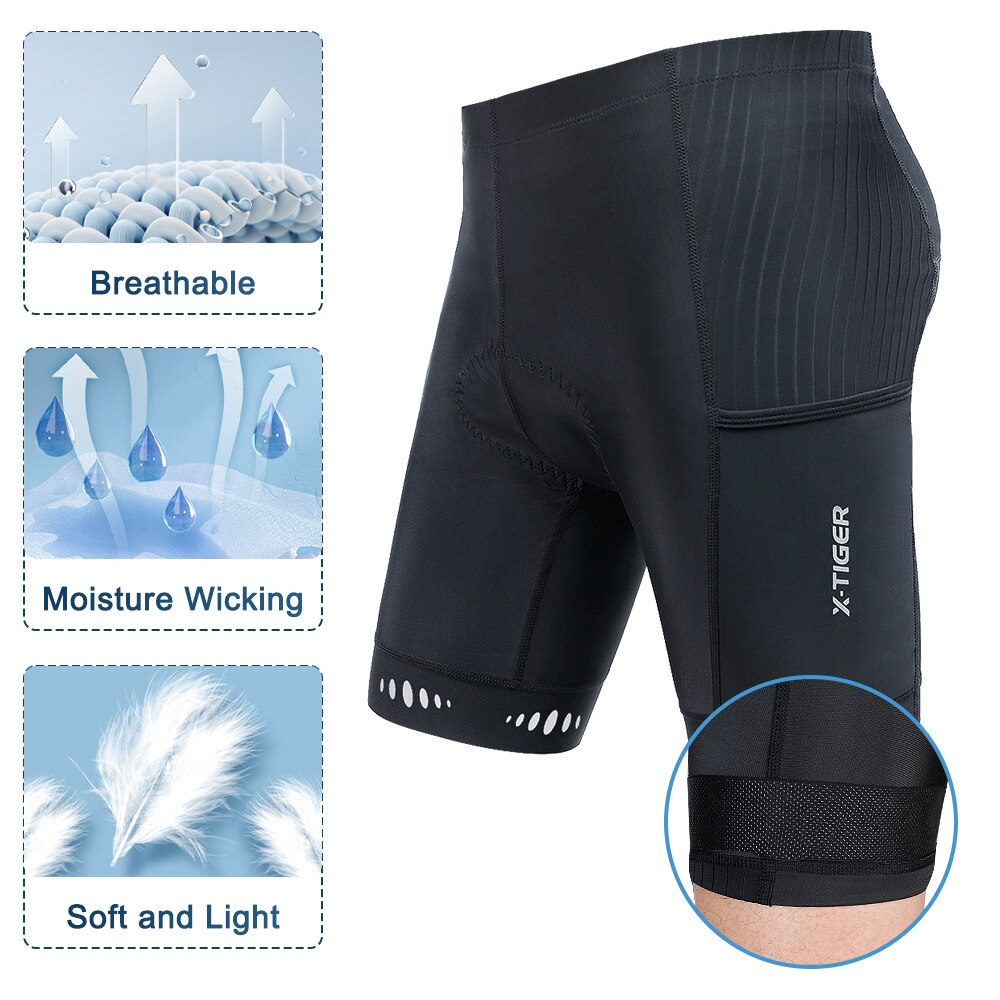 X-TIGER heren fietsbroek met r - Cycling Commuter Pants recensie en prijs