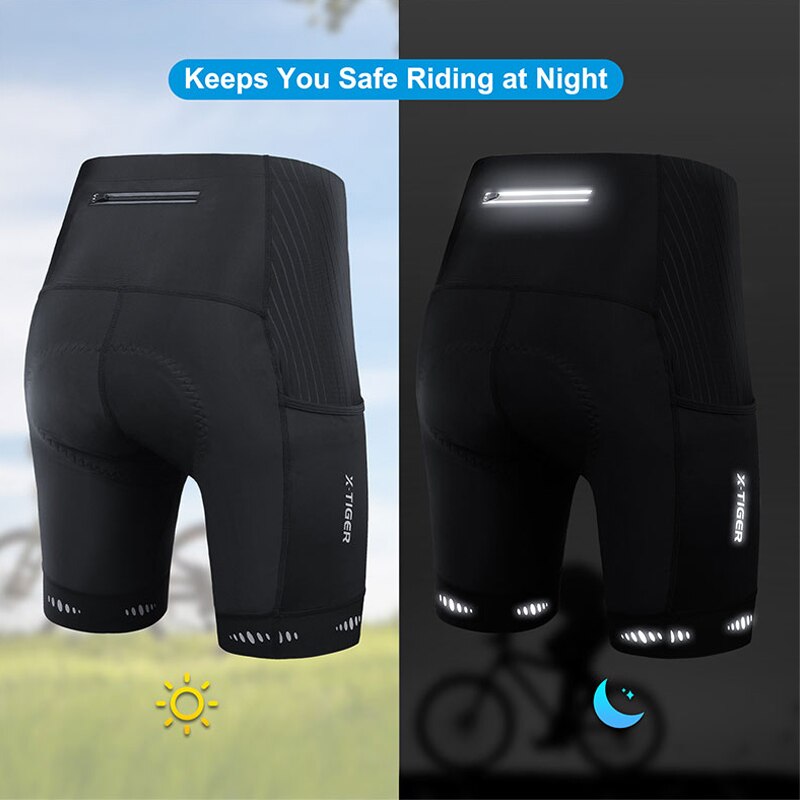 X-TIGER heren fietsbroek met r - Cycling Commuter Pants recensie en prijs