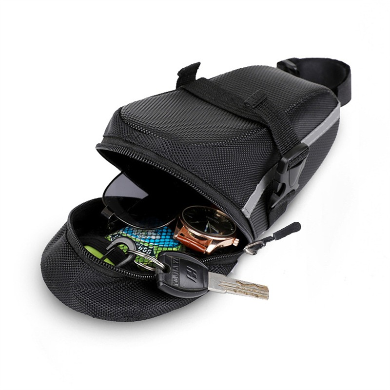 Reflecterende strip Fietszadel - Saddle Bag Under Seat recensie en prijs