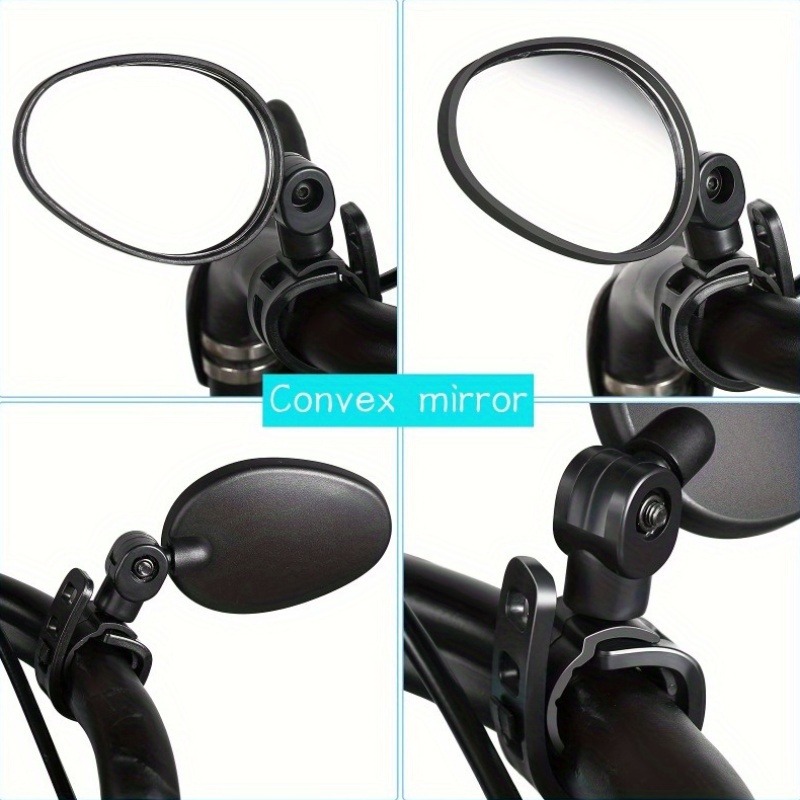 1/2 stuks fietsspiegels, acryl - Mirror Handlebar Convex recensie en prijs