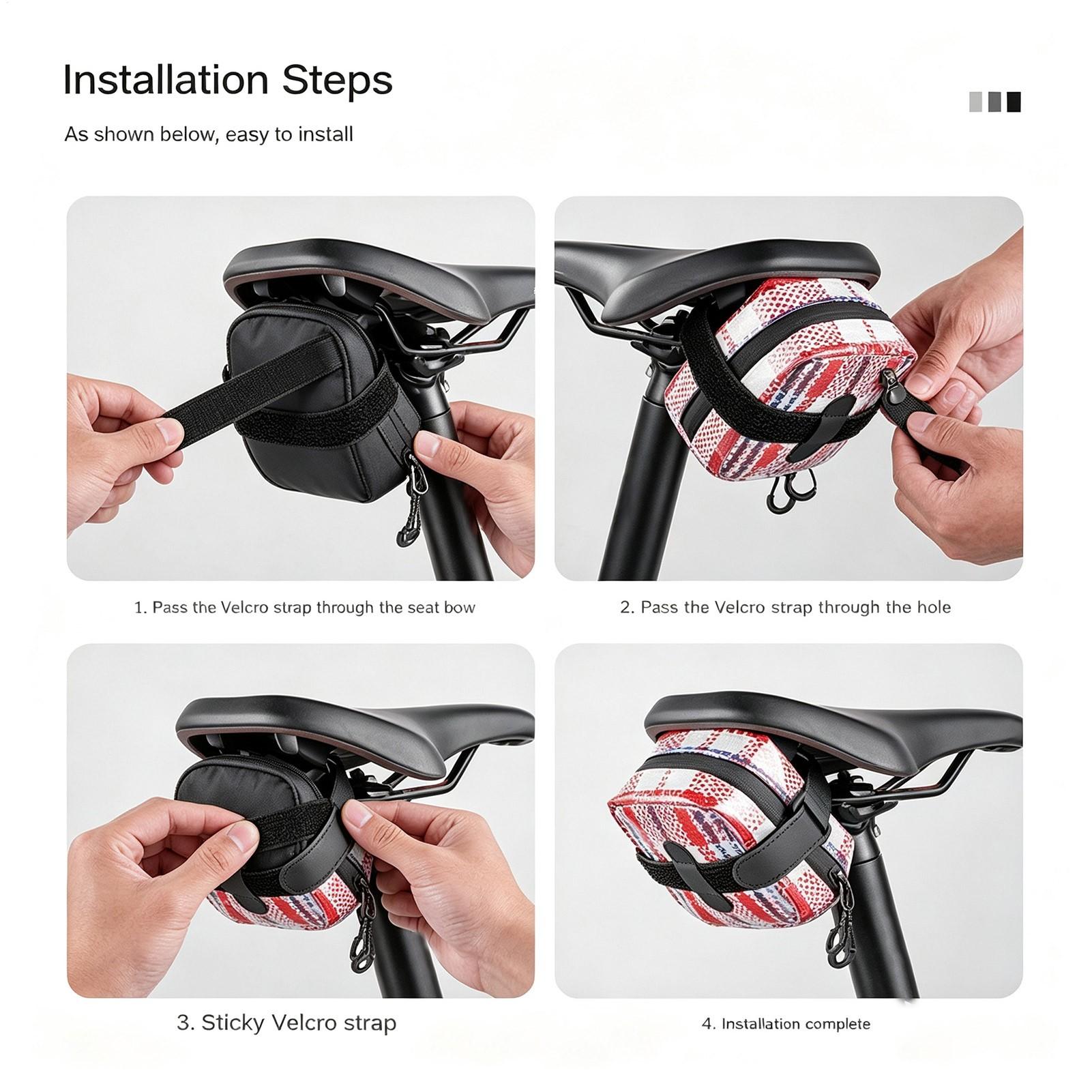 Zadeltas Fiets Zadel Opbergtas - Saddle Bag Under Seat recensie en prijs