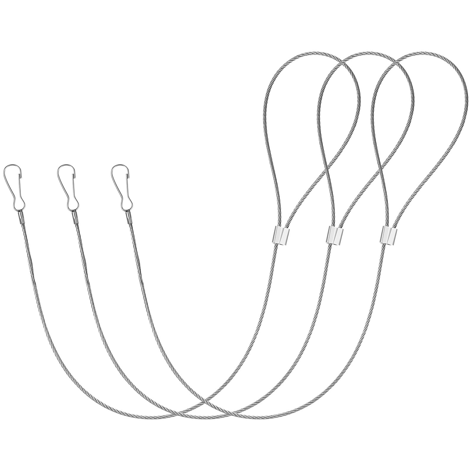3-delige RVS Poortgrendel Kabe - Cable Lock Flexible recensie en prijs