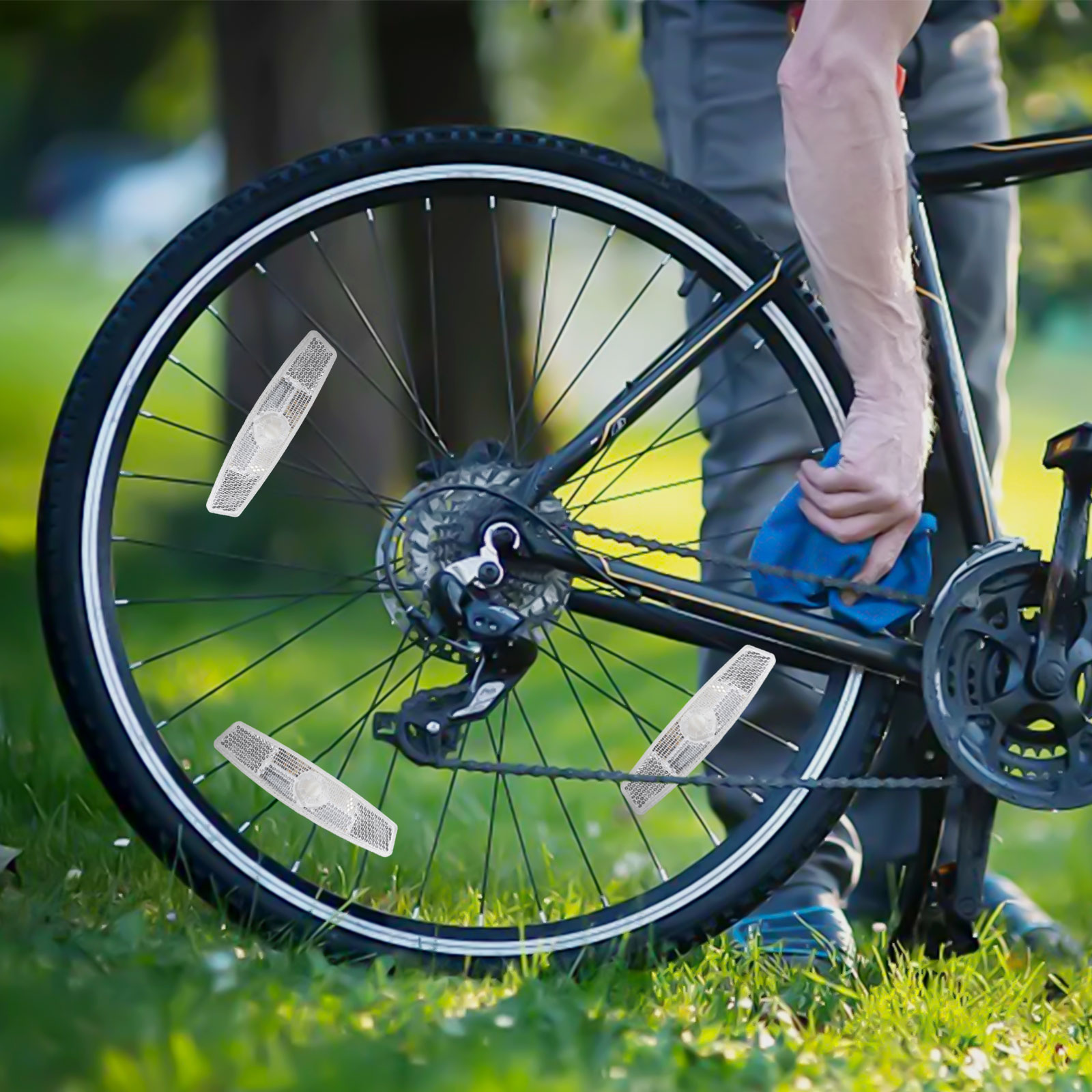 Fietsspaakreflectoren 8-delige - Spoke Reflector Set recensie en prijs