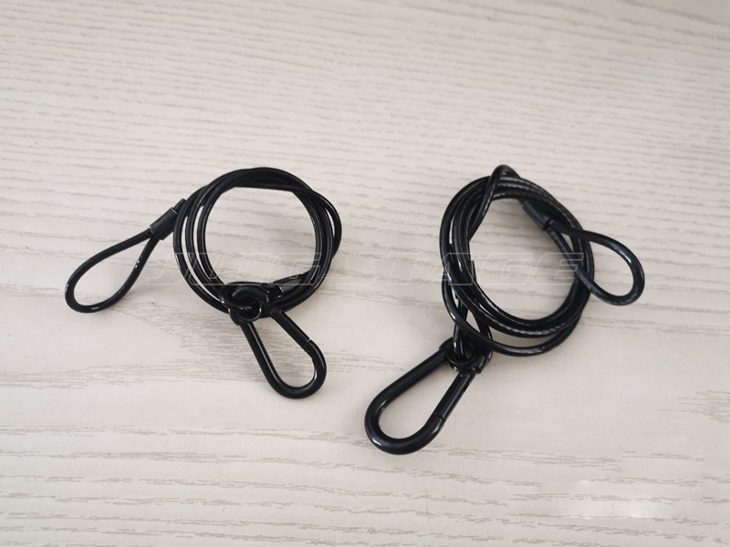 10 stks/partij Zwart 3mm * 70  - Cable Lock Flexible recensie en prijs