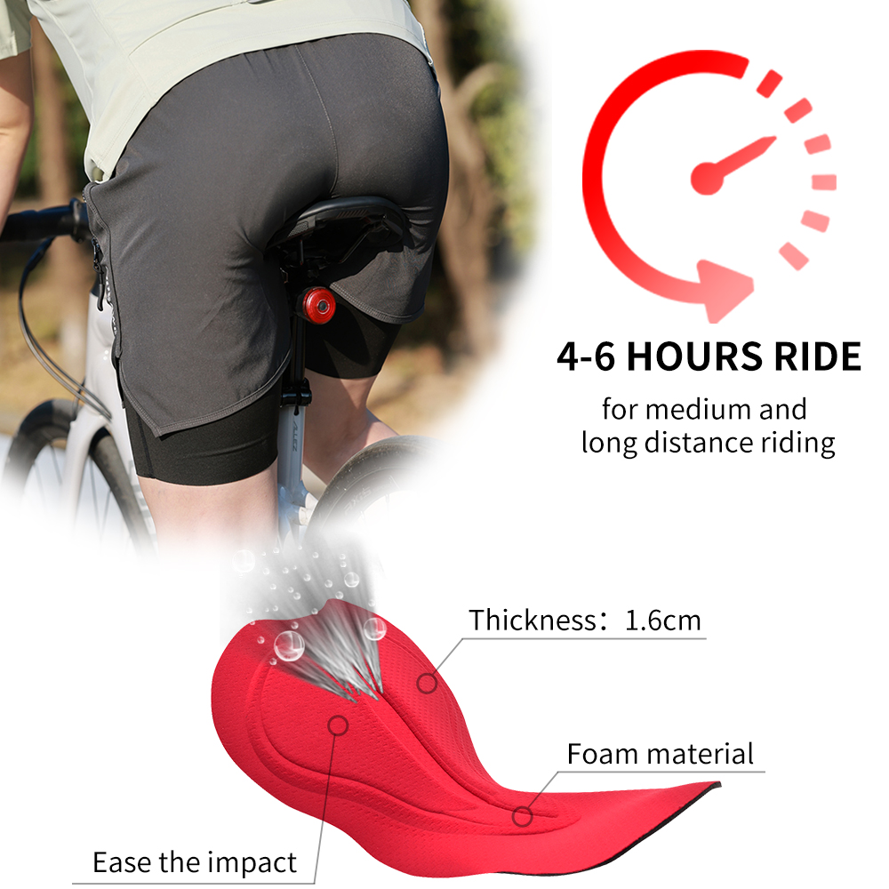 WOSAWE MTB Shorts Zomer Heren  - Cycling Commuter Pants recensie en prijs