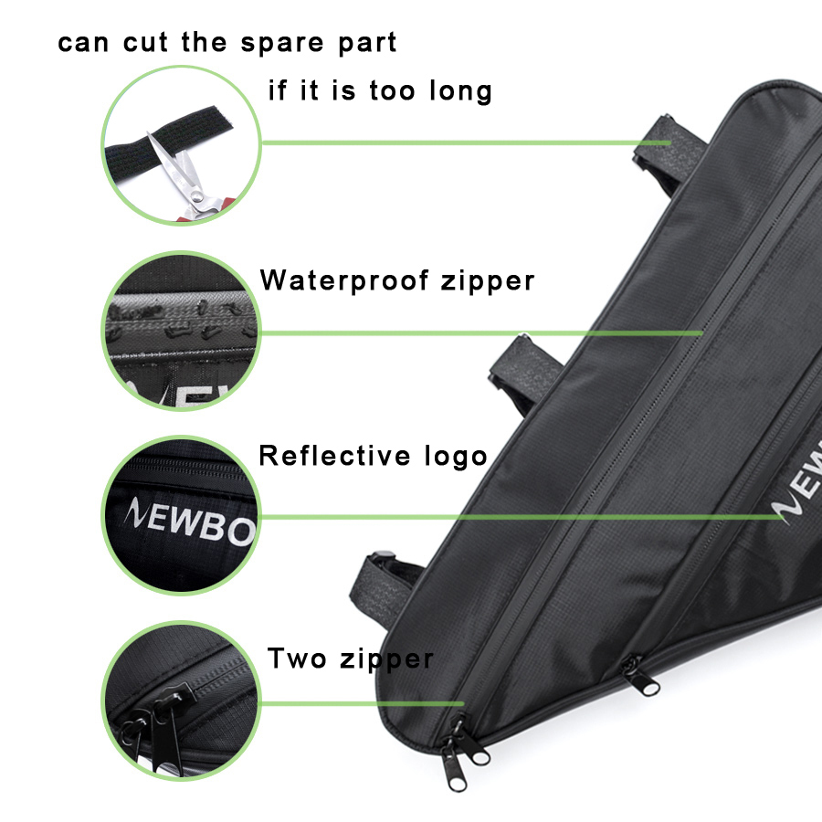 NEWBOLER Grote Fiets Driehoek  - Cycling Commuter Backpack Waterproof recensie en prijs