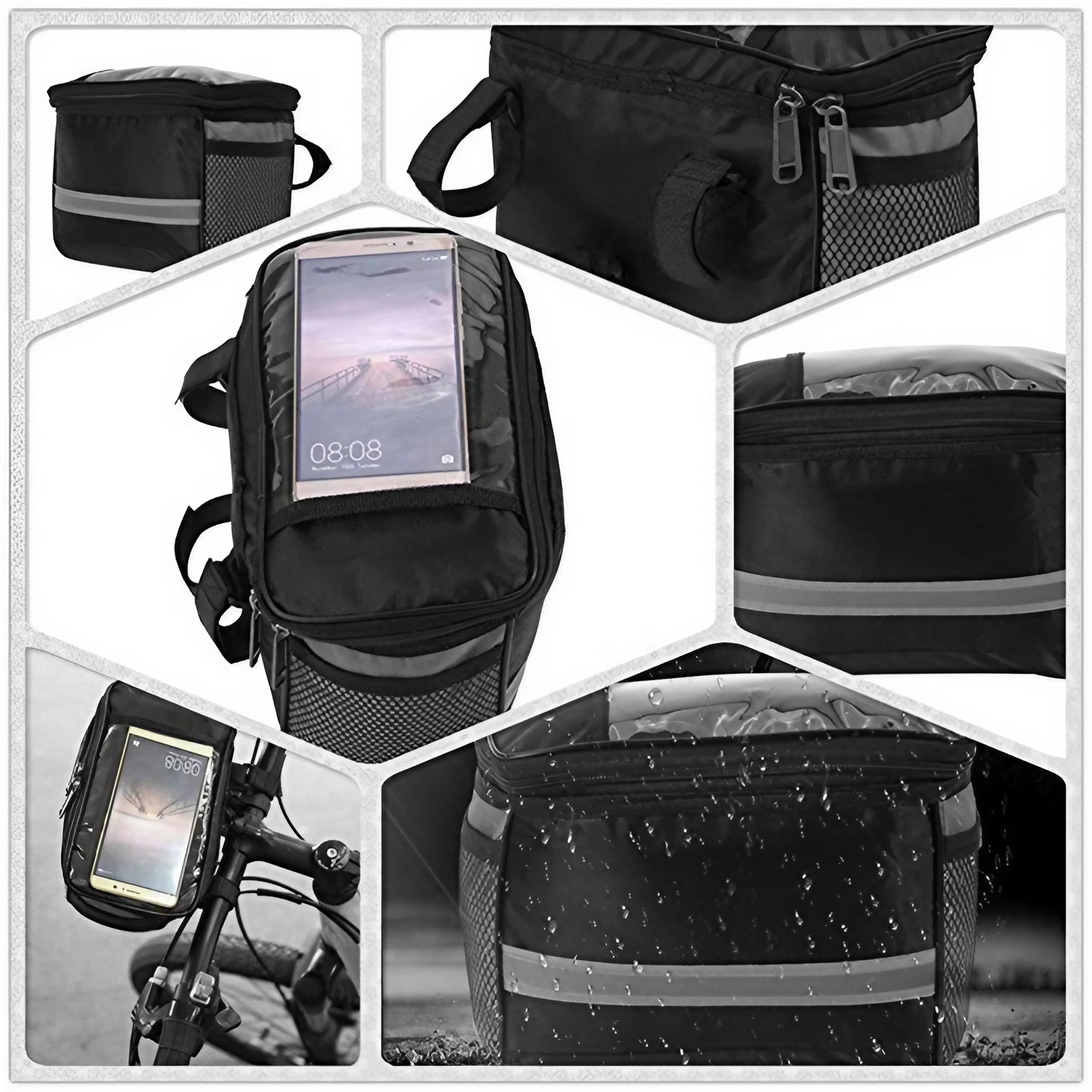 Waterdichte fietstas voorop, g - Cycling Commuter Backpack Waterproof recensie en prijs