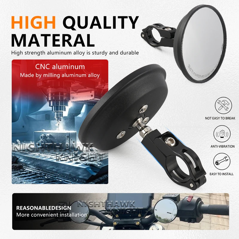 Voor HONDA CB650R CB 650R CB 6 - Mirror Handlebar Convex recensie en prijs