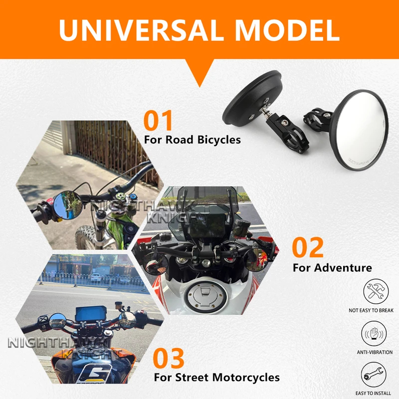 Voor HONDA CB650R CB 650R CB 6 - Mirror Handlebar Convex recensie en prijs