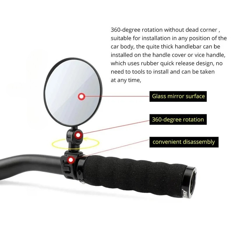 Fietsachteruitkijkspiegel Stuu - Mirror Handlebar Convex recensie en prijs