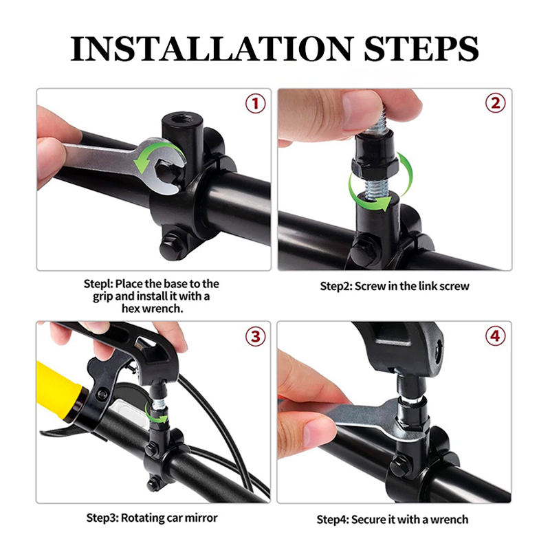 Motorfiets Stuur Spiegel Vouwe - Mirror Handlebar Convex recensie en prijs